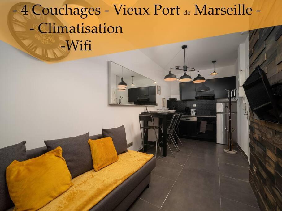 *Appartement Climatise Au Coeur Du Vieux Port* Marsella Exterior foto